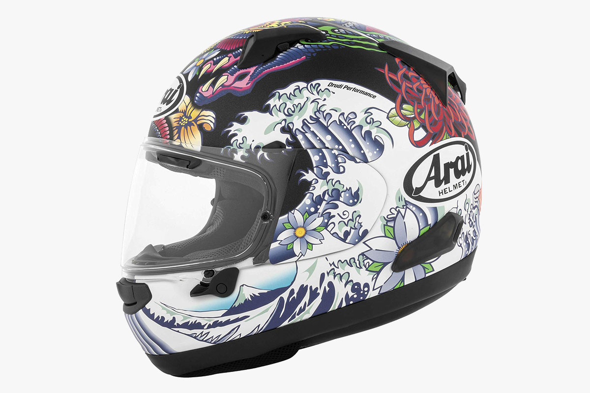 Arai Quantum-X Motorcycle Racing Helmet