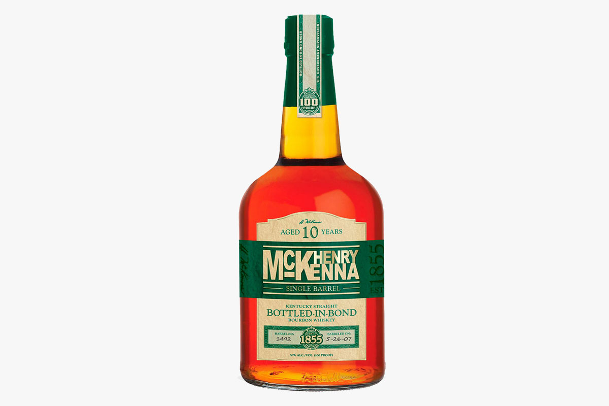 Henry McKenna Single Barrel Bottled-In-Bond Whiskey