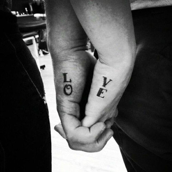 Two Tattoos One Love
