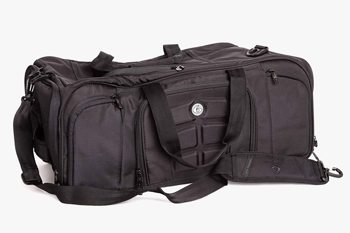6 Pack Fitness Expert Beast Duffle Bag