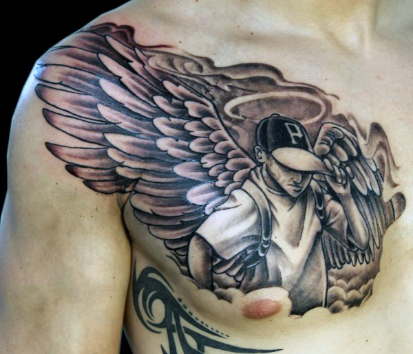 Angel Remembrance Tattoo