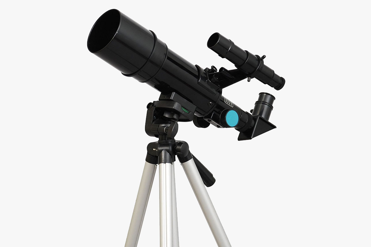 Black Twinstar 60mm Compact Kids Telescope