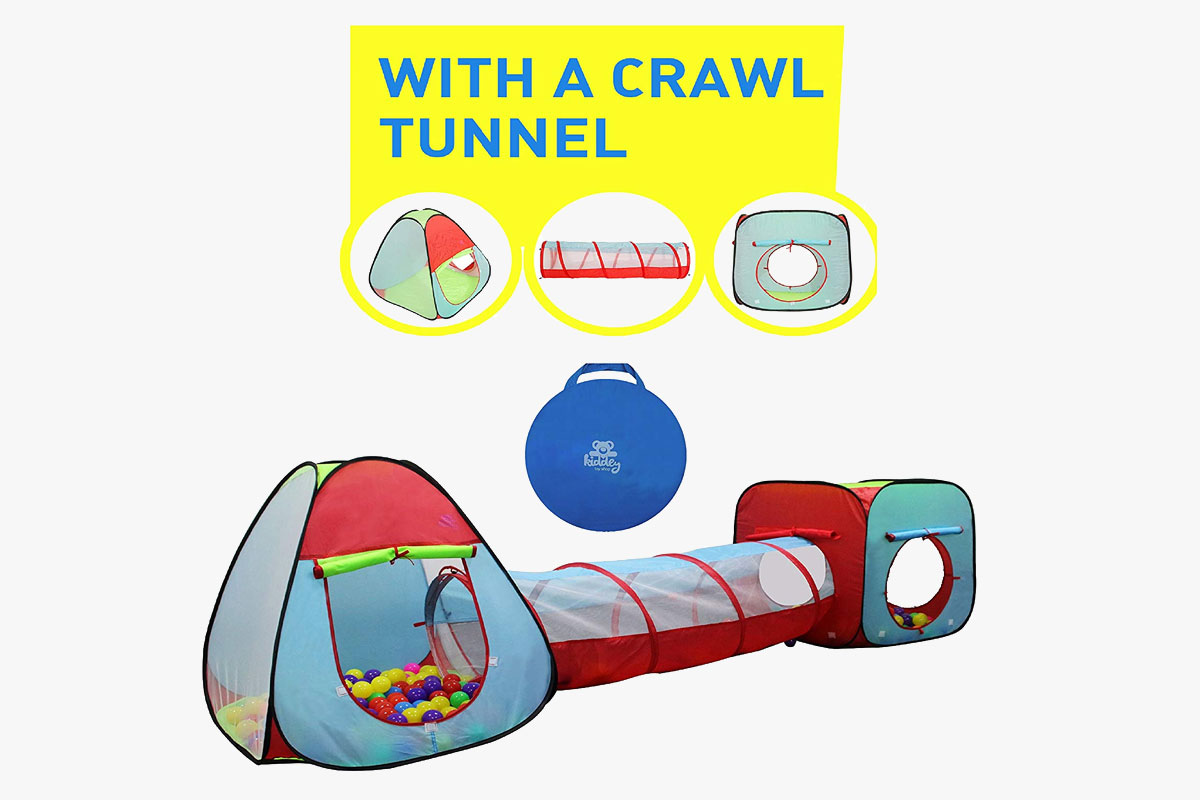 Crawl Tunnel & Play Tent