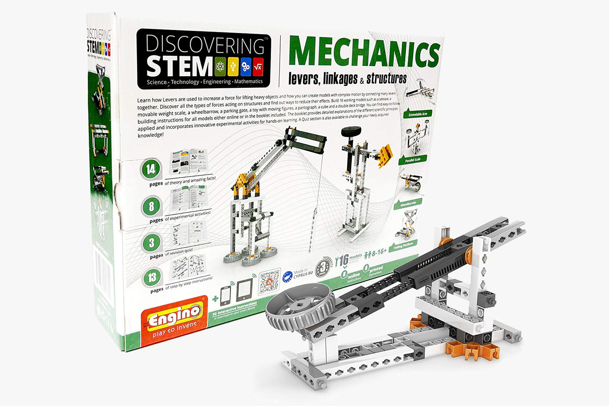 Engino Discovering STEM: Levers, Linkages & Structures Building Kit