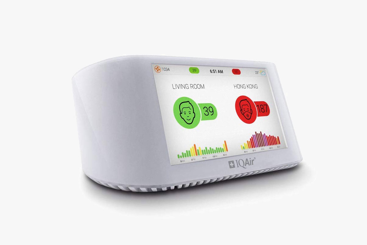 IQAir Indoor and Outdoor Air Quality Monitor