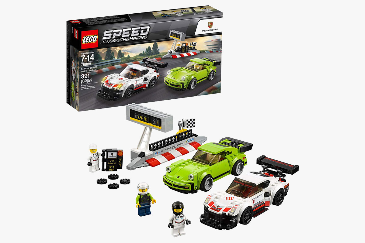 LEGO Speed Champions Porsche 911 RSR and 911 Turbo 3.0 75888 Building Kit