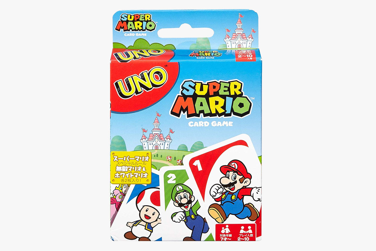 Mattel Games Super Mario UNO Card Game