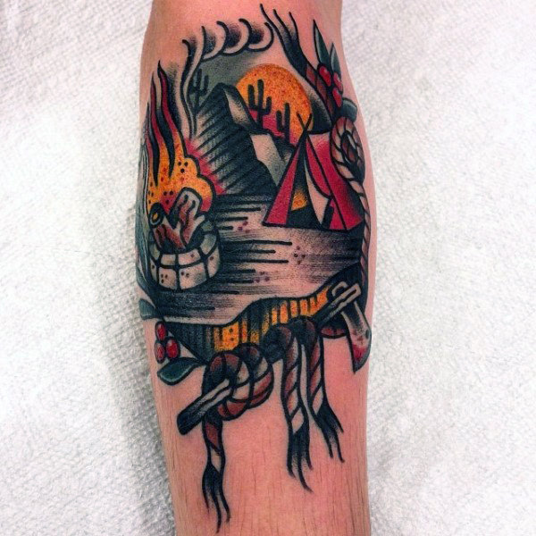 Wear a Campfire on Your Arm Forever