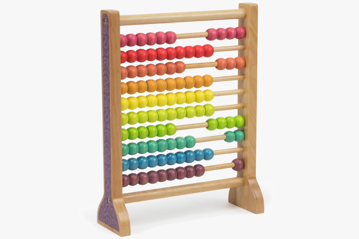 Wooden Abacus Classic Counting Tool