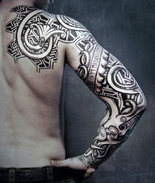 Aesthetic Nordic Tattoo Idea