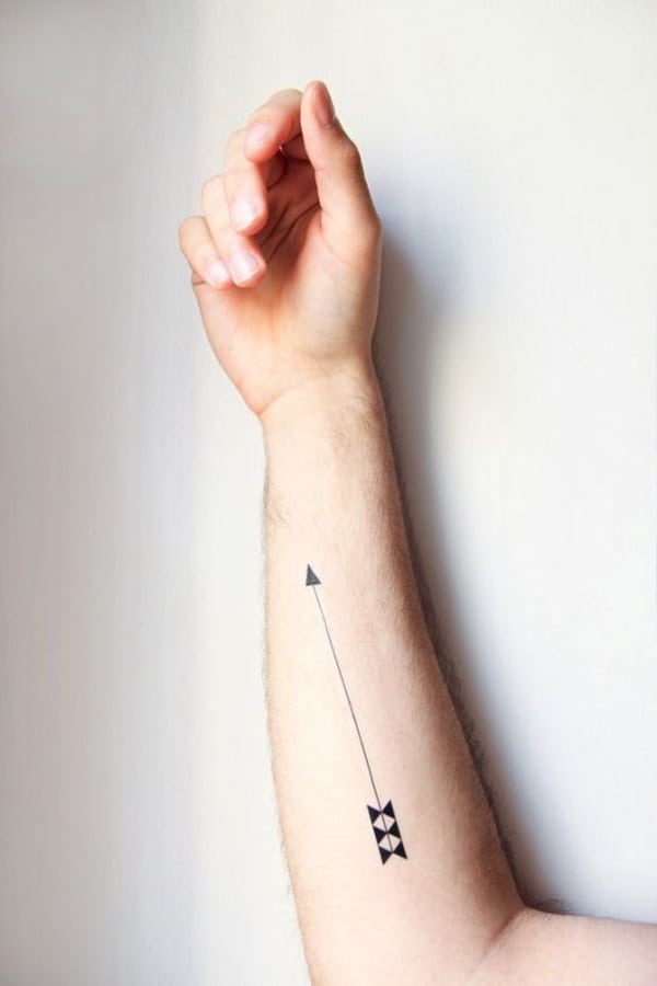 An Arrow Tattoo for Moving Forward
