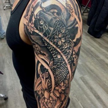 The 75 Best Koi Fish Tattoo Designs for Men | Improb