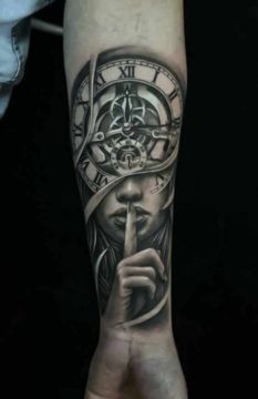 The 85 Best Clock Tattoos for Men | Improb