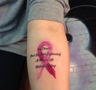 The 80 Best Cancer Ribbon Tattoos for Men | Improb
