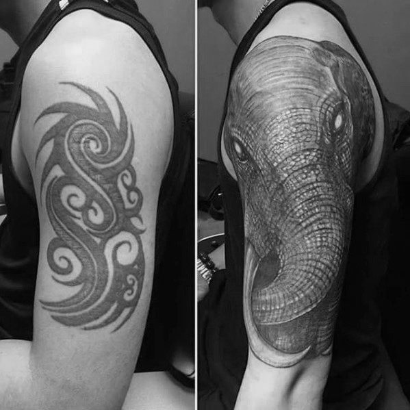 Elephant Trunk Full Arm Cover Up Piece