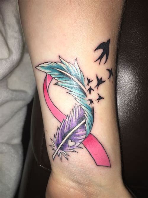 The 80 Best Cancer Ribbon Tattoos For Men Improb