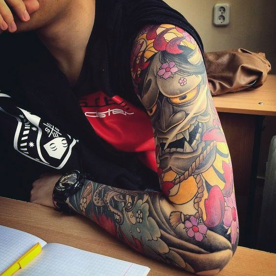 Full Sleeve with Color
