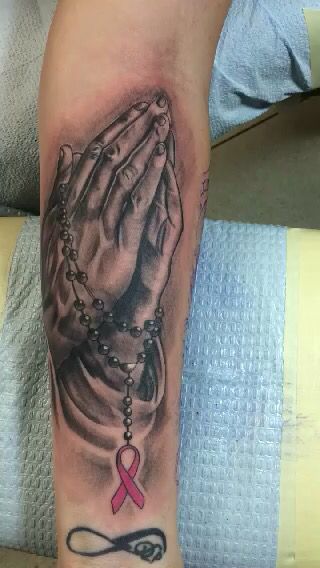 Hands with Rosary