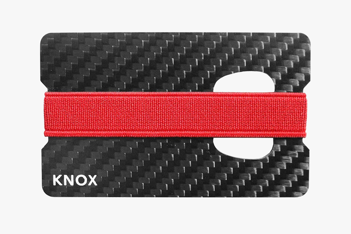 Knox Carbon Fiber Money Clip Wallet