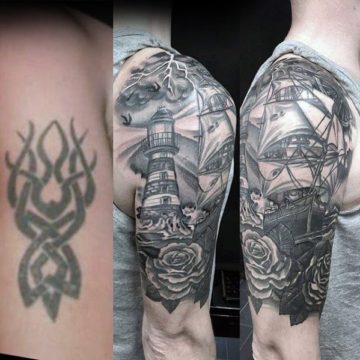 The 70 Tattoo Cover Up Ideas for Men | Improb
