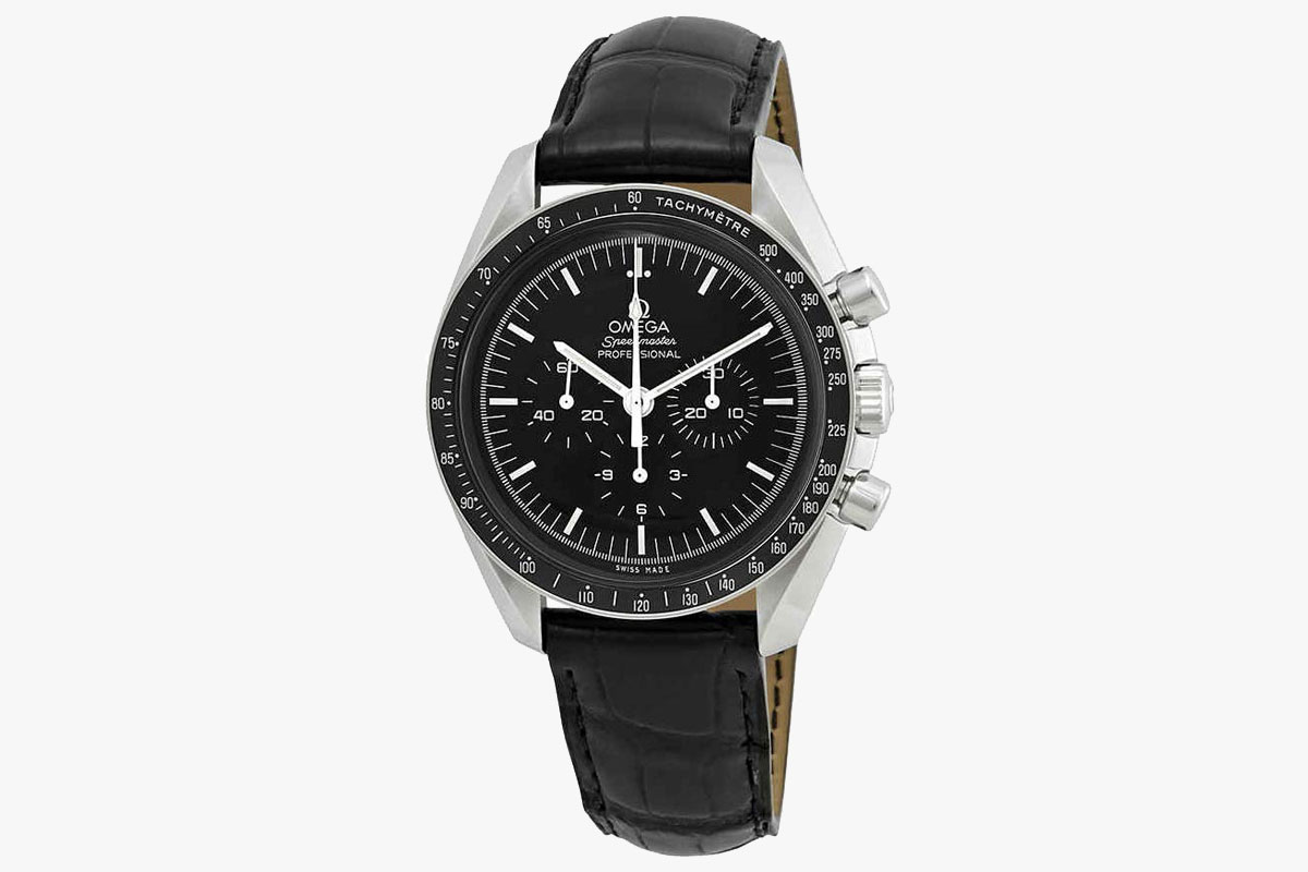 Omega Speedmaster Black Dial Chronograph Watch