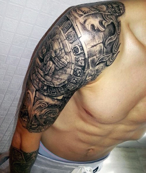 Shoulder Aztec Piece for Men