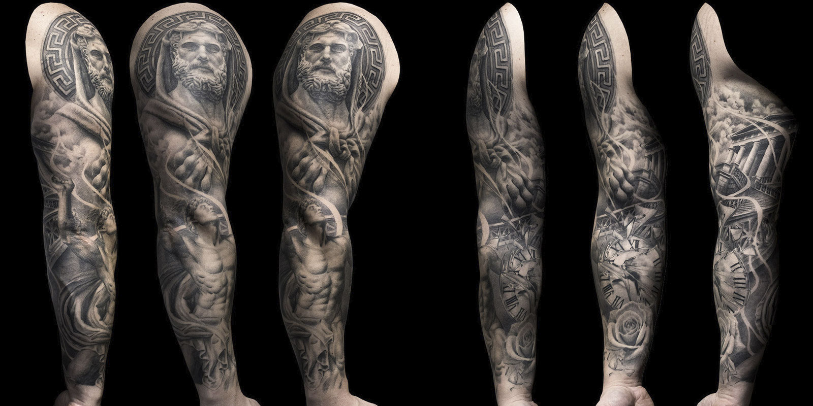 Greek Mythology Sleeve Tattoos - wide 2