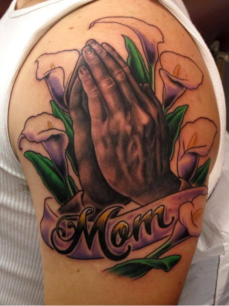Mom Purple Hands