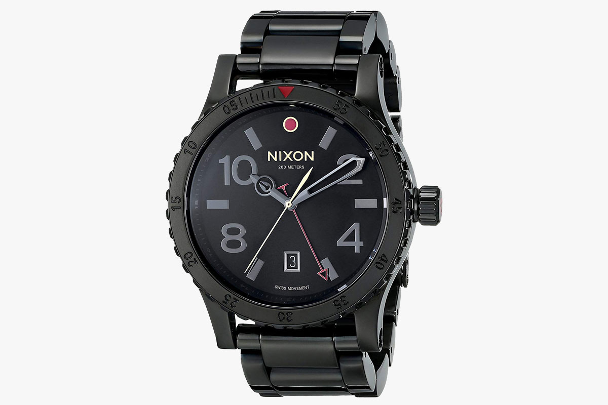 Nixon Diplomat SS GMT Watch