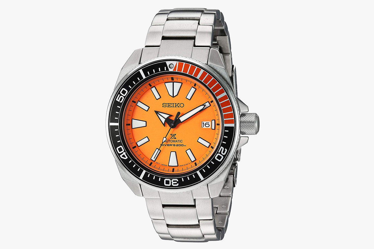 Seiko Prospex SRPC07 Automatic Orange Dive Watch