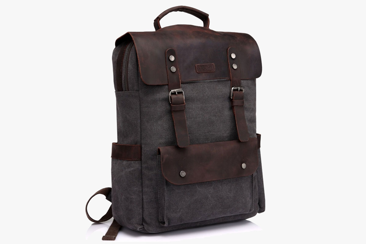 Vaschy Leather Backpack