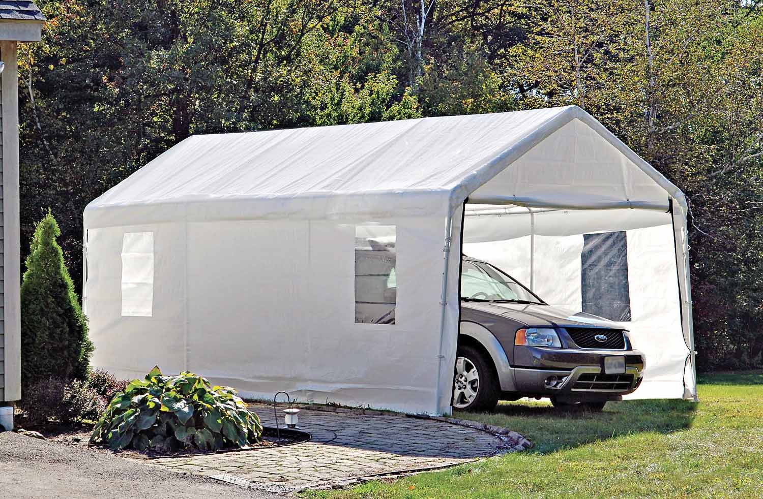 The 10 Best Portable Garages Improb