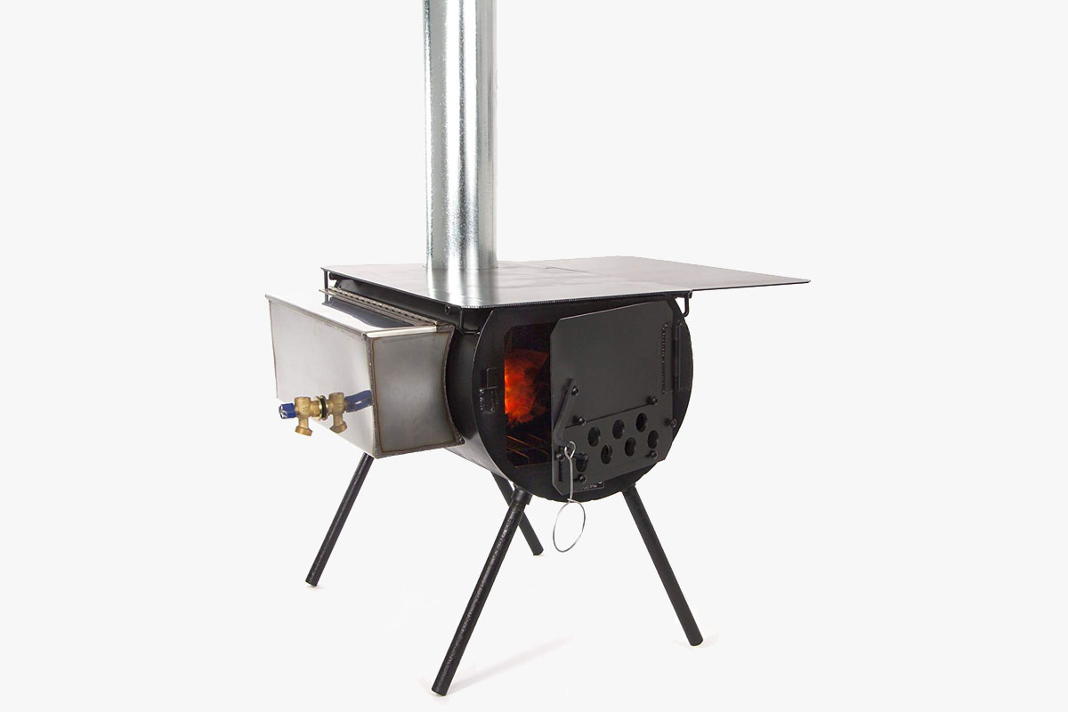Colorado Cylinder Stoves Timberline Wood Stove Package