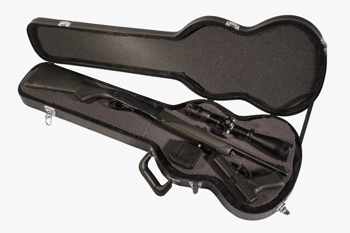 Covert Hard Guitar Rifle Case