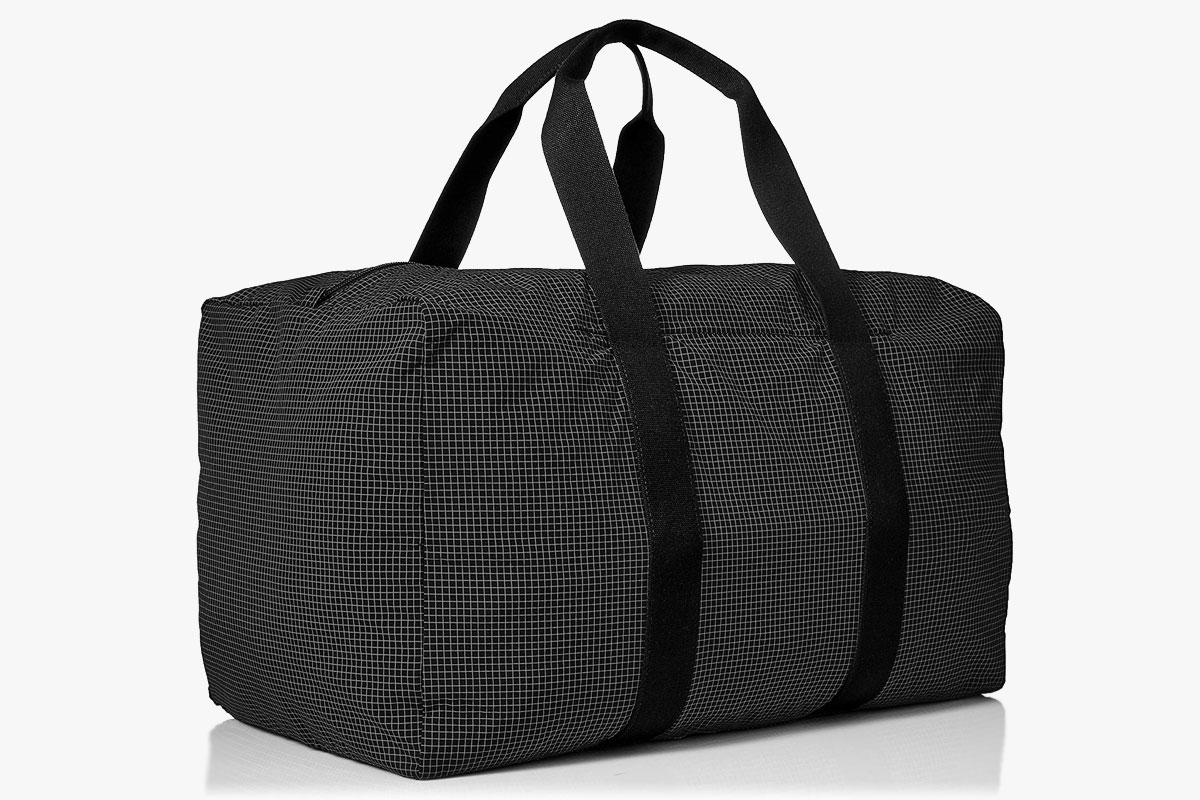 Jack Spade Packable Graph Check Duffle Bag