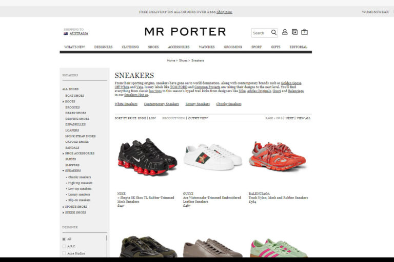 The 8 Best Online Sneaker Stores Improb