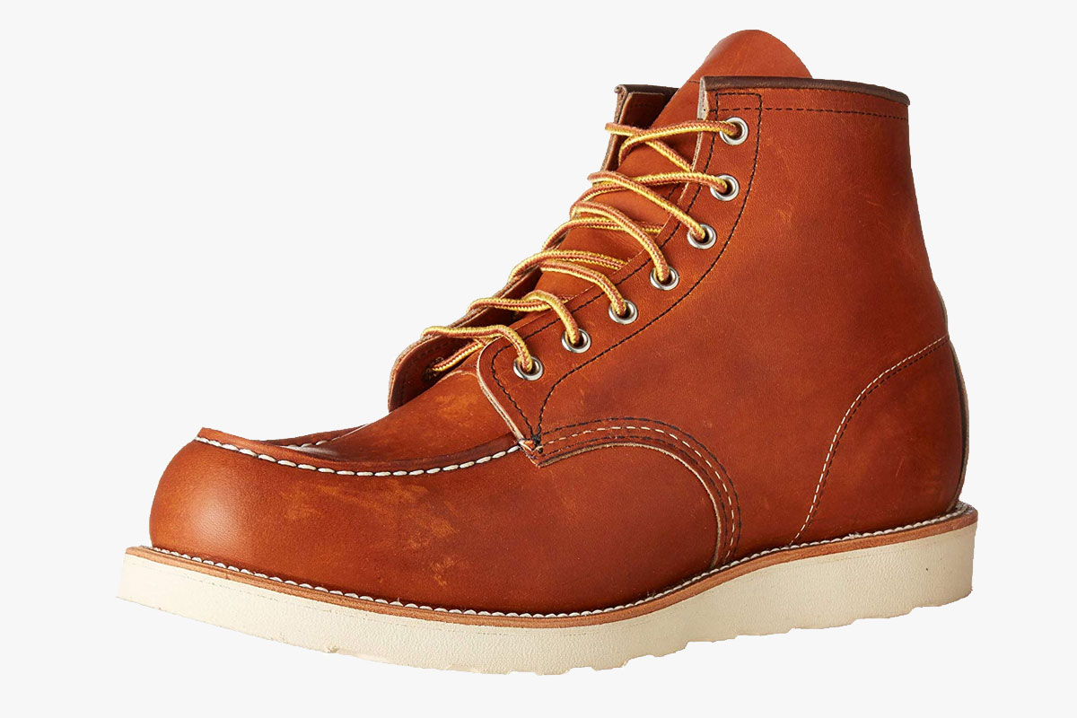 Red Wing Men's Heritage Moc Hot Weather and Summer Work Boots