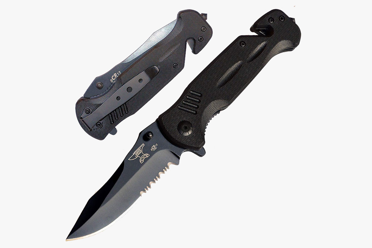 Anvil Bladesmiths Bullshark G10 Knife
