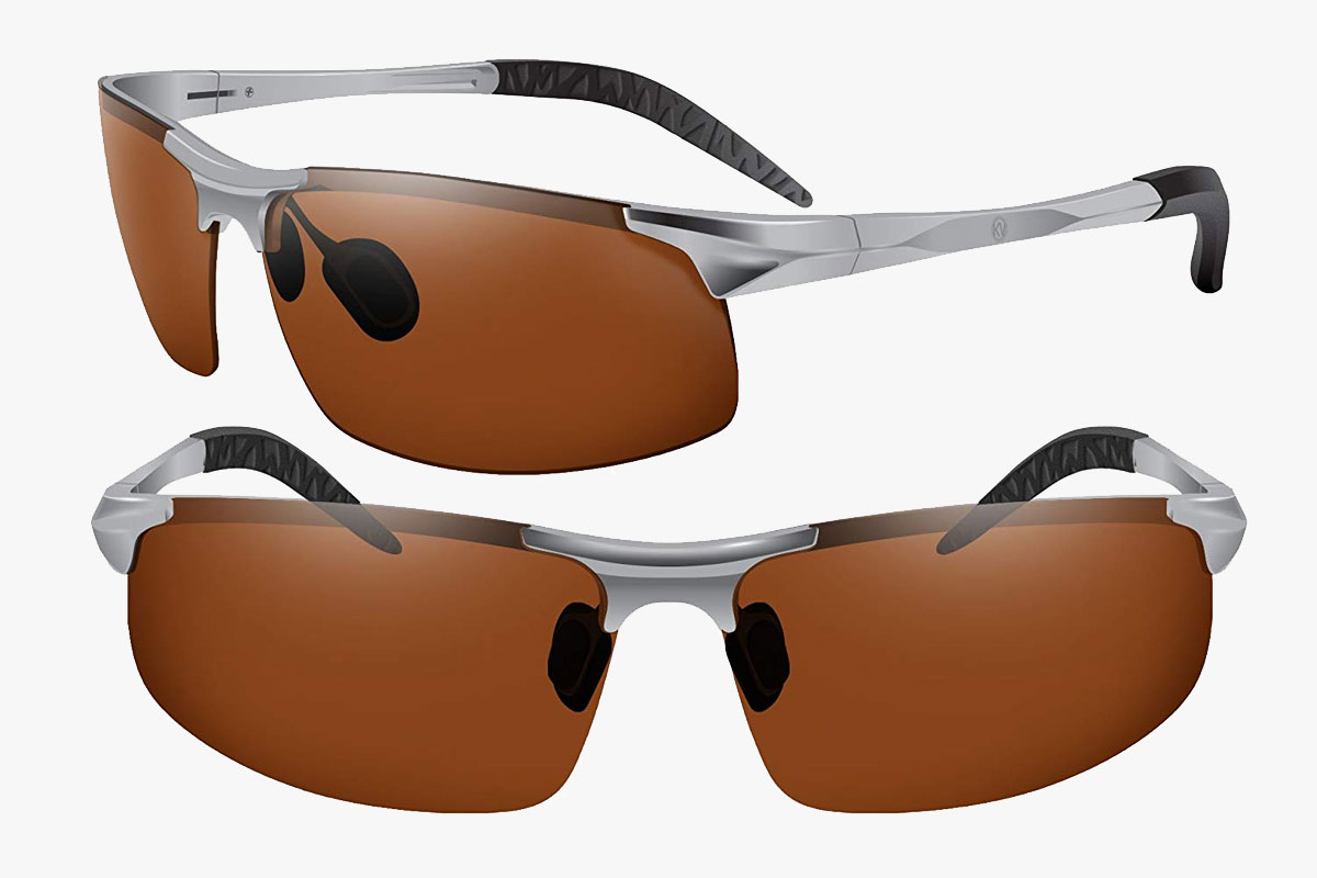 Blupond Knight Visor Polarized Sports Sunglasses