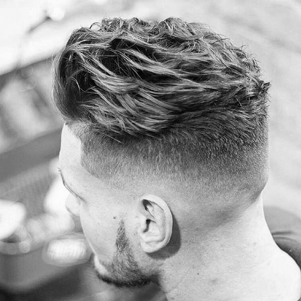 Casual Low Fade Hairstyle Idea for Men