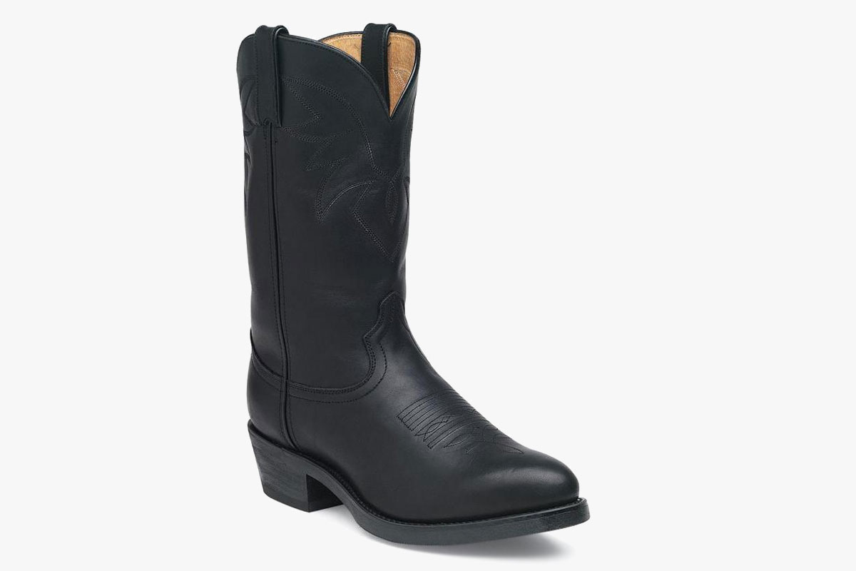 Durango Oiled Black Leather Western Boot