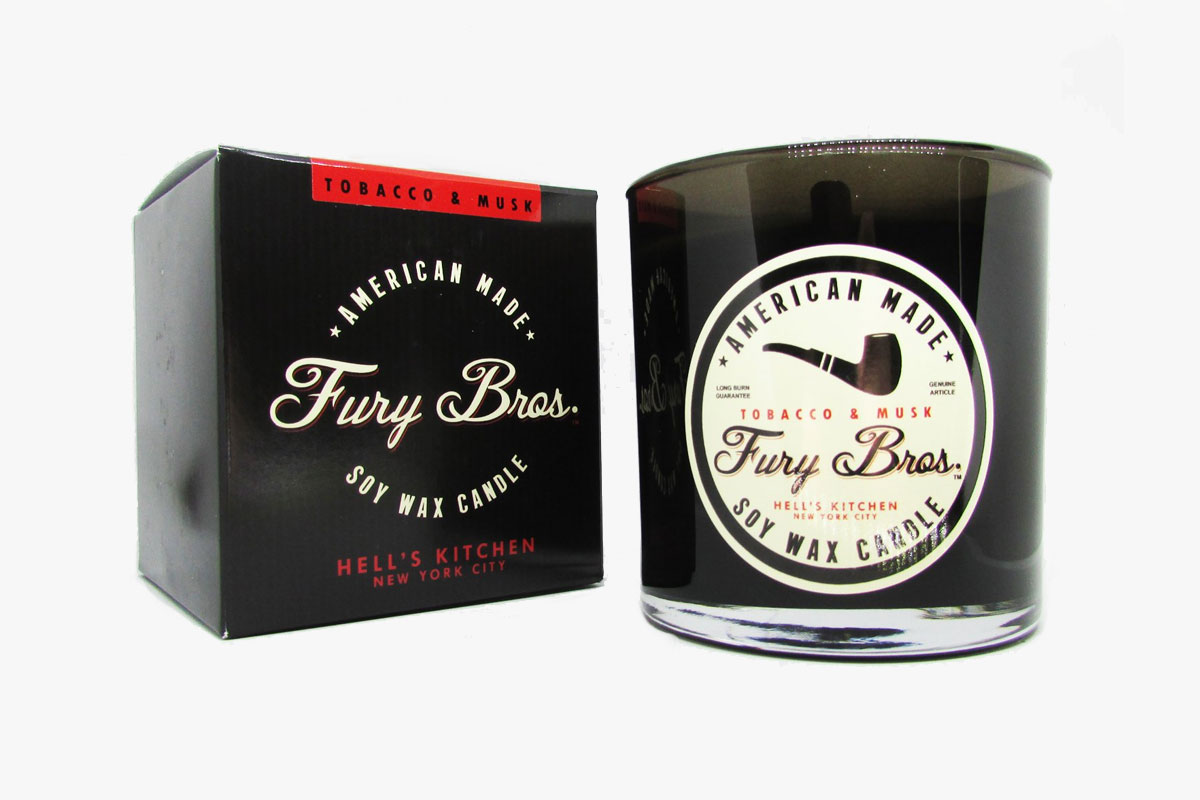 Fury Bros Luxury Black Series Candles for Men