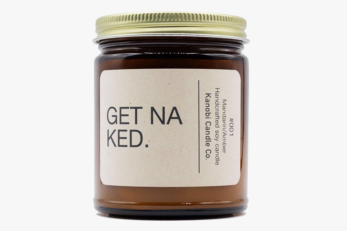 Kanobi Candle Co. Get Naked Scented Candle