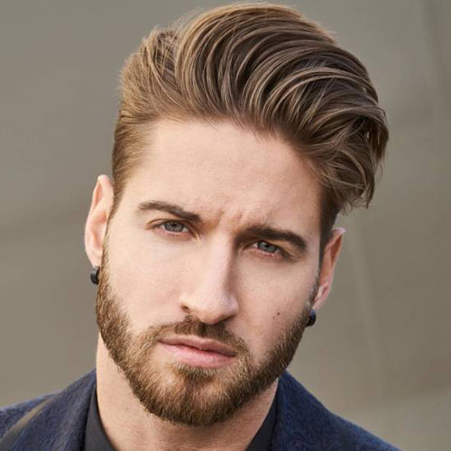 Keep It Professional with This Hair and Beard Look for Corporate World Men