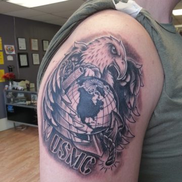 The 100 Best Marine Tattoos for Men | Improb