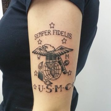 The 100 Best Marine Tattoos for Men | Improb