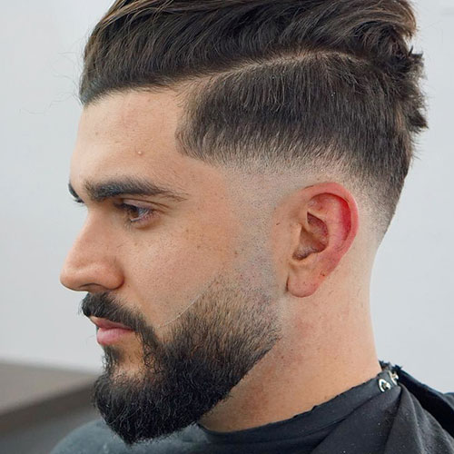 Pair a Faded Beard with a Faded Hairstyle for Men