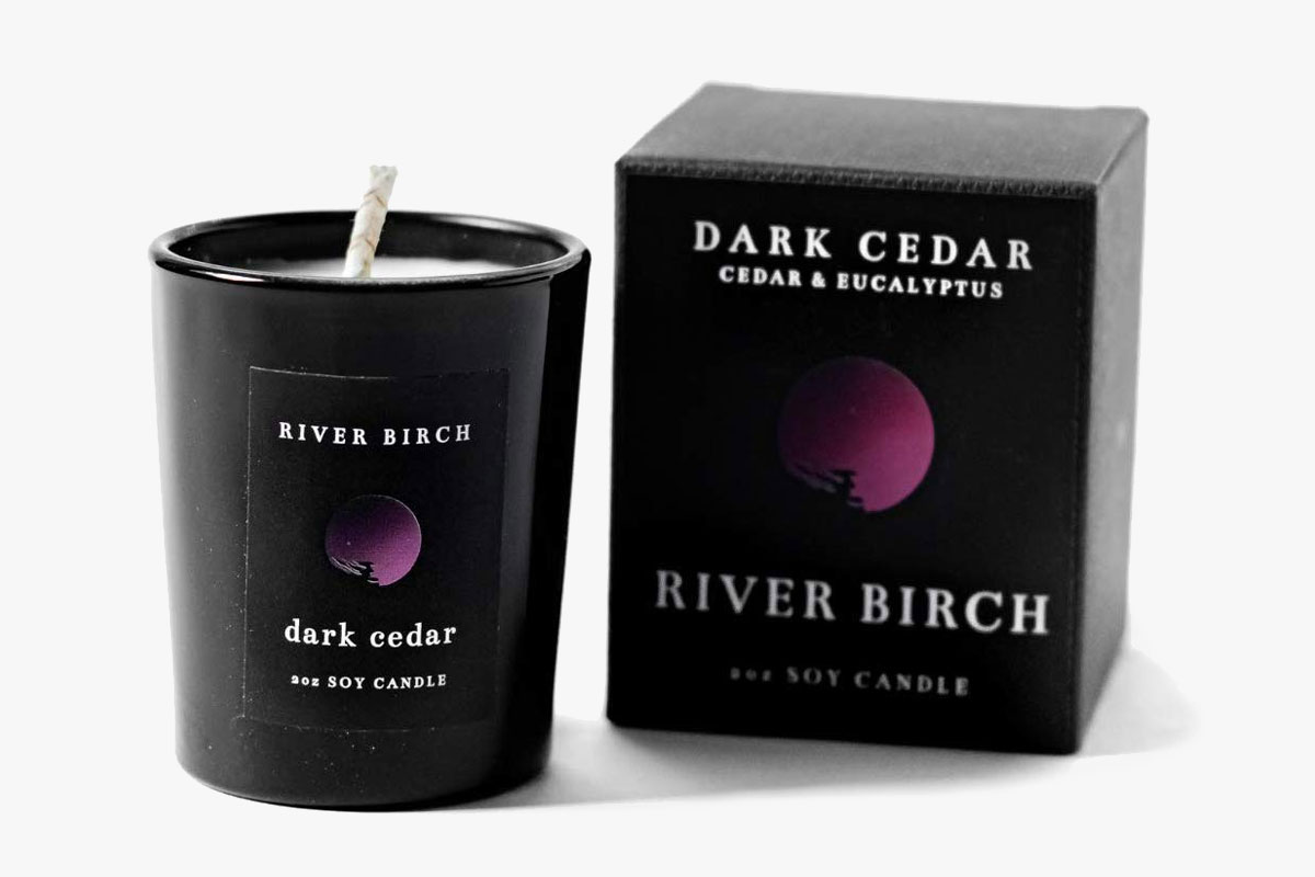 River Birch Candles Cedar and Eucalyptus Scent