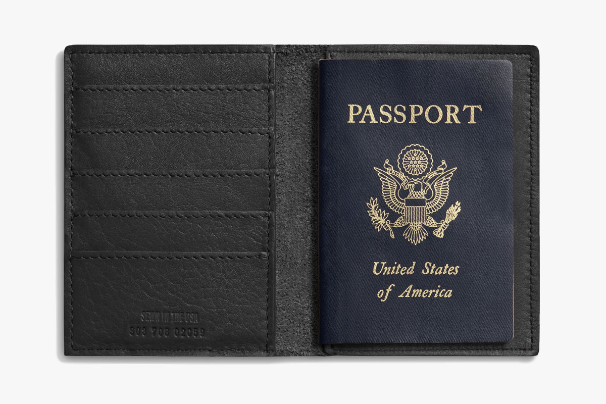 Shinola Passport Wallet