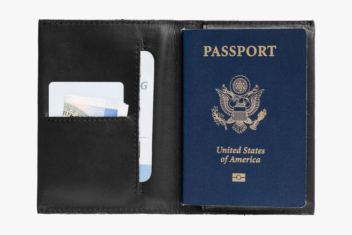 This is Ground WWT Passport Wallet